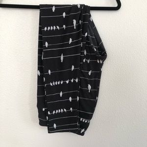 UNICORN! LuLaRoe Birds on a wire Leggings